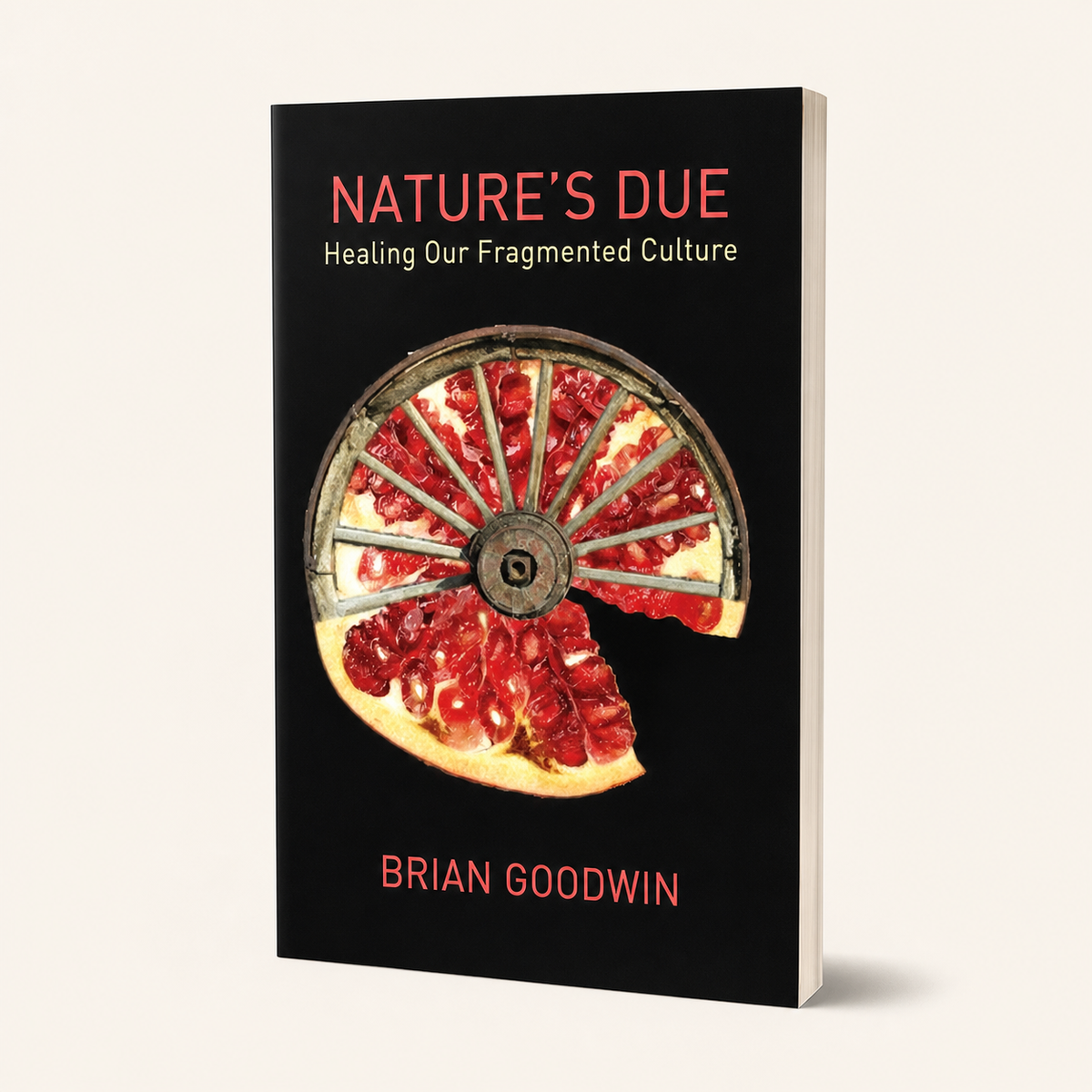 Nature’s Due — accurate 192-page slim paperback three-quarter view