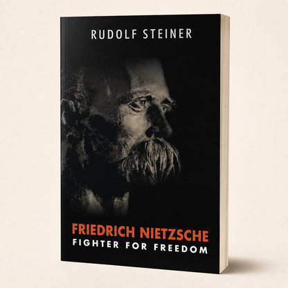 Friedrich Nietzsche Fighter for Freedom paperback, three-quarter front view