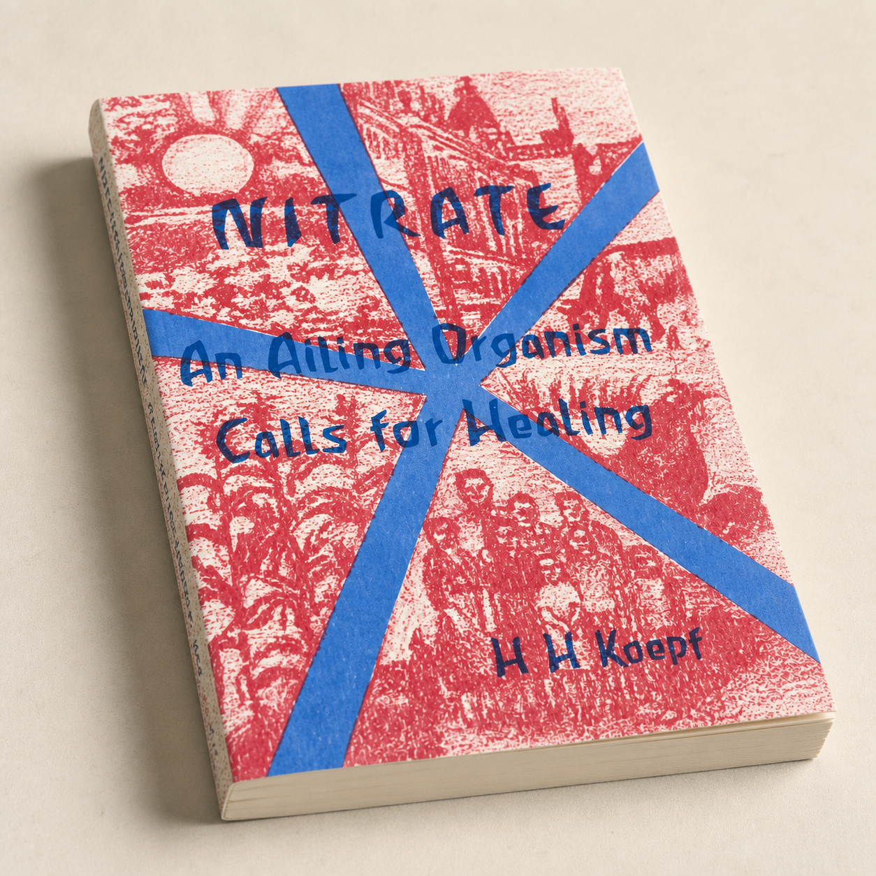 Nitrate paperback cover, binding, and page-edge detail