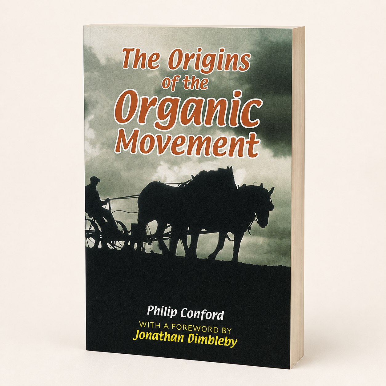 The Origins of the Organic Movement — 280-page, 22 mm paperback, three-quarter product view