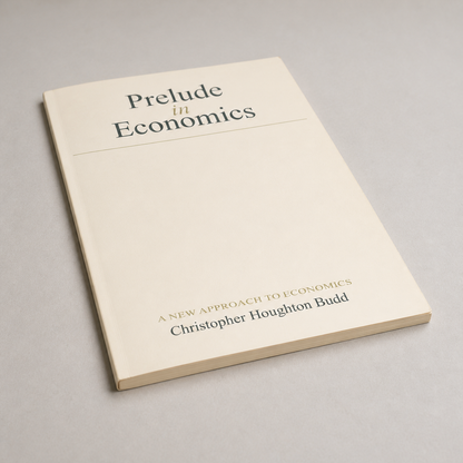 Prelude in Economics — slim 64-page paperback fore-edge view