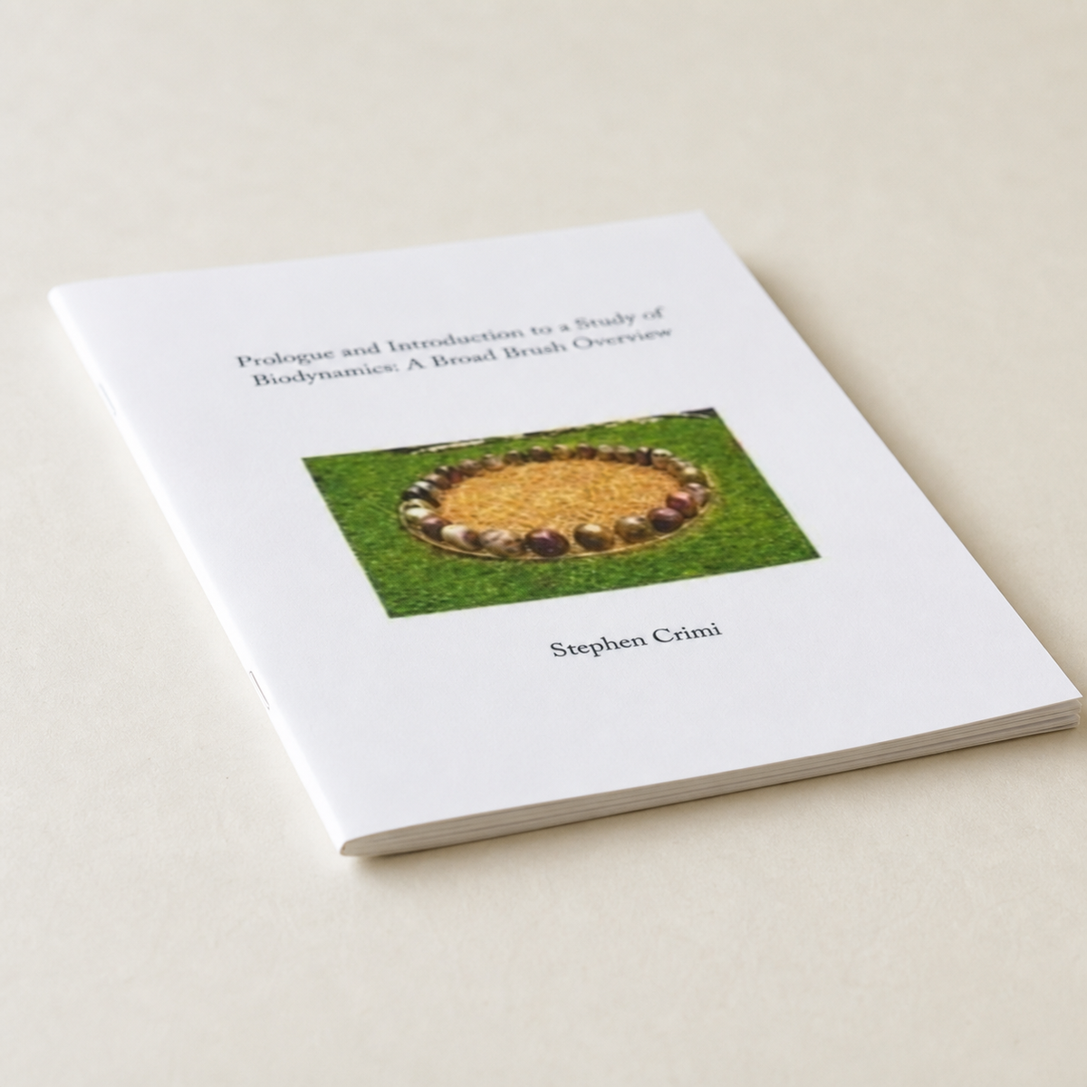 Prologue and Introduction to a Study of Biodynamics — slim binding and page-edge detail