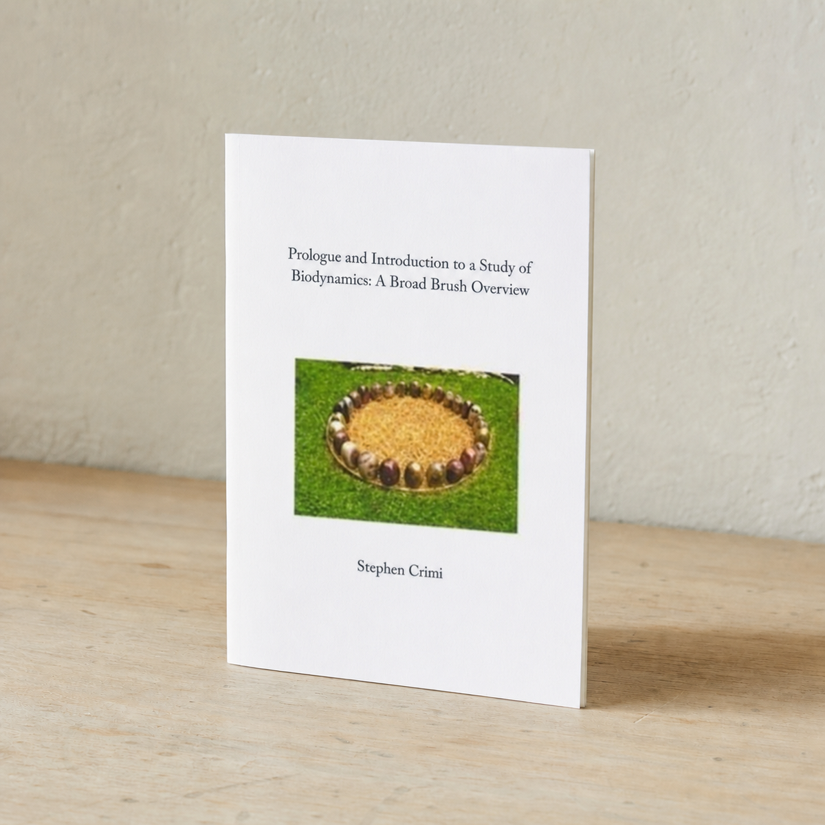 Prologue and Introduction to a Study of Biodynamics — very slim paperback fore-edge view