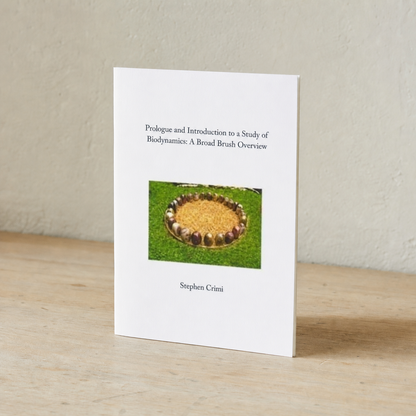 Prologue and Introduction to a Study of Biodynamics — very slim paperback fore-edge view
