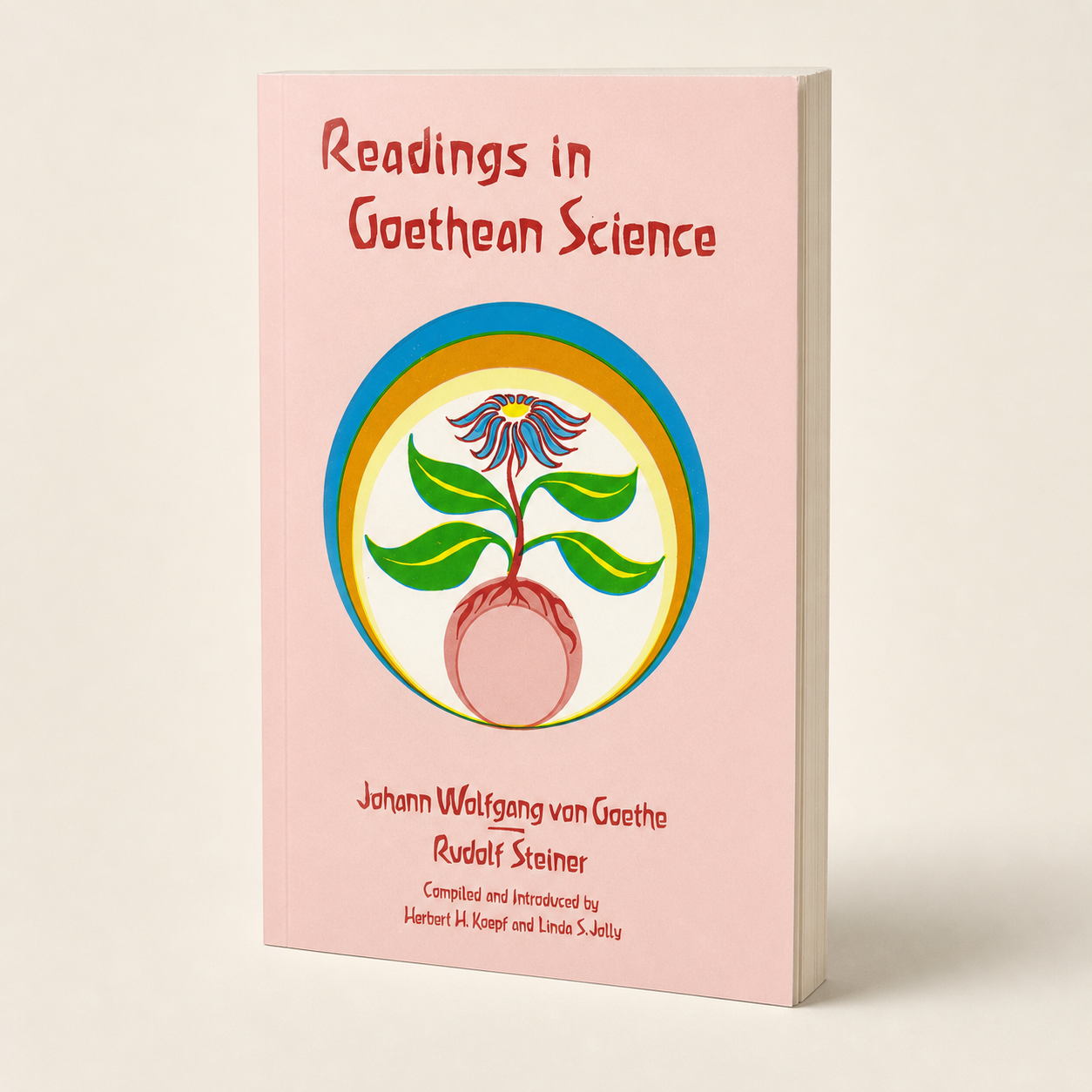 Readings in Goethean Science paperback on a clean off-white background