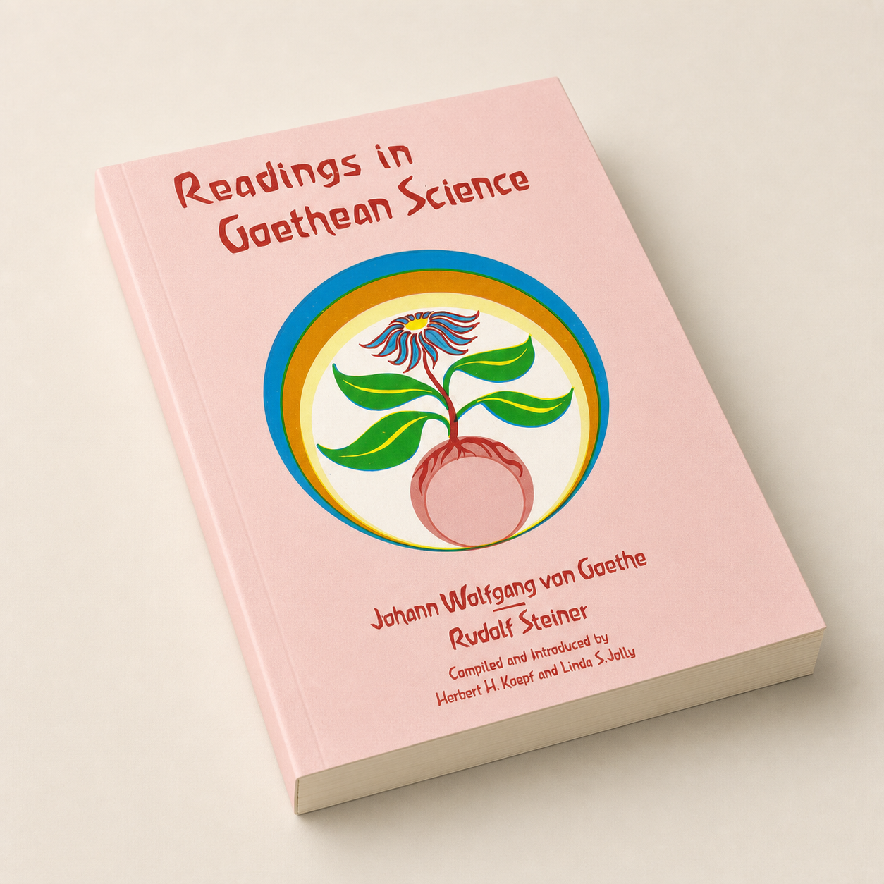 Readings in Goethean Science paperback cover and page-edge detail