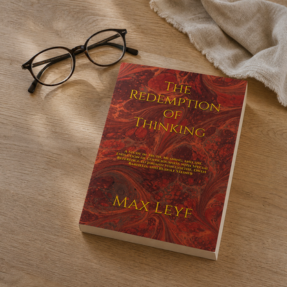 The Redemption of Thinking paperback on a naturally lit reading table
