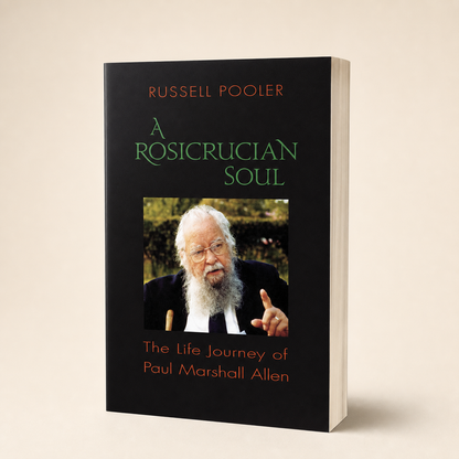 A Rosicrucian Soul — accurate 328-page paperback three-quarter view