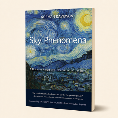 Sky Phenomena — accurate 208-page broad slim paperback three-quarter view
