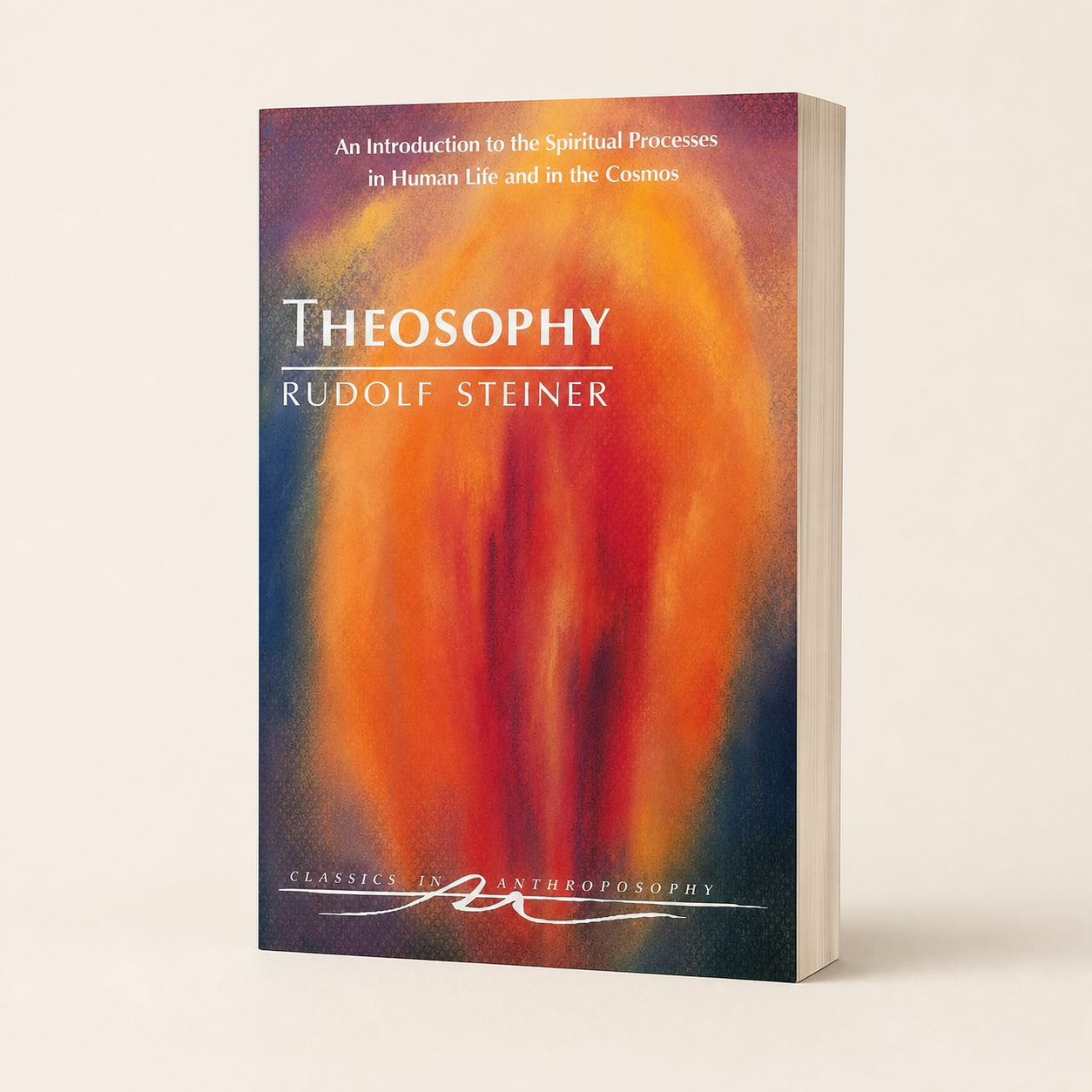 Theosophy — 256-page, 15 mm paperback, three-quarter product view