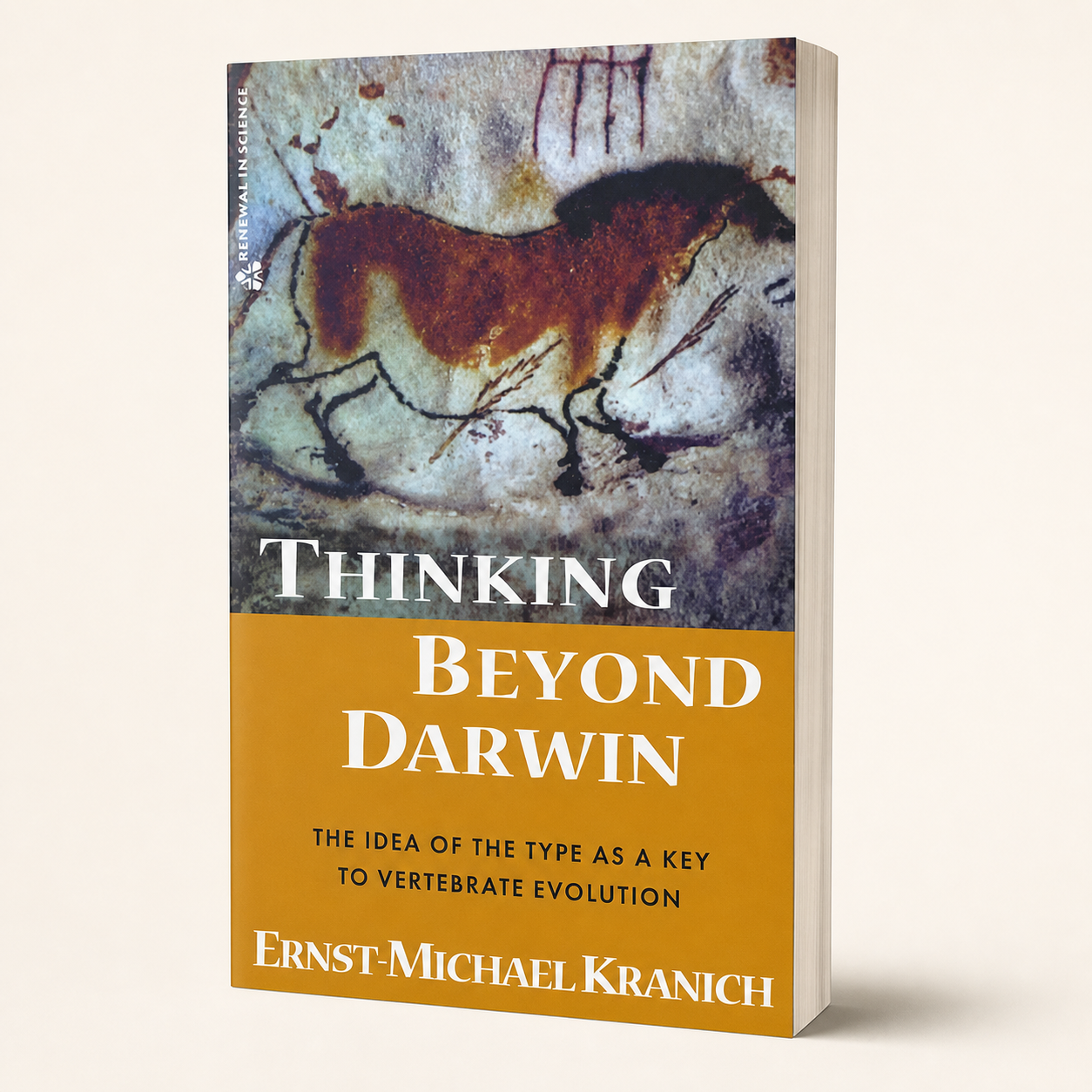 Thinking Beyond Darwin — 188-page paperback, three-quarter product view