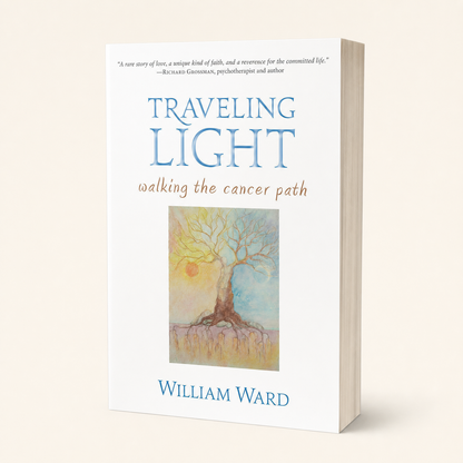 Traveling Light — 240-page paperback, three-quarter product view