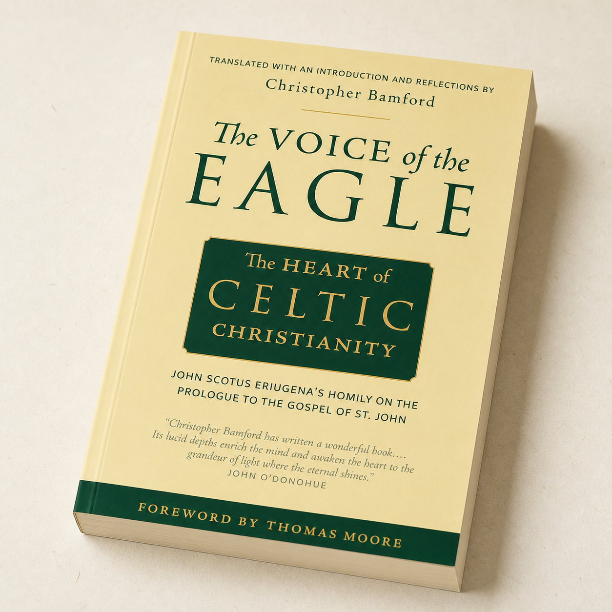 The Voice of the Eagle paperback cover, binding, and page-edge detail