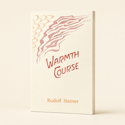 Warmth Course — 214-page slim paperback, three-quarter product view