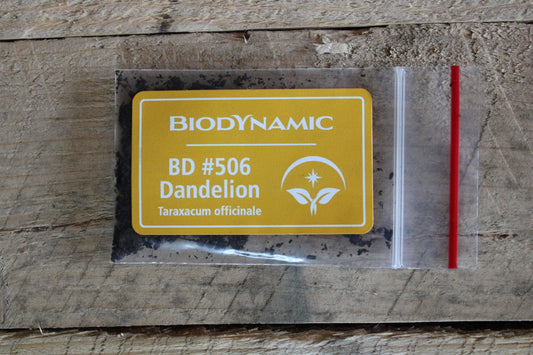 Biodynamic Dandelion Preparation – Taraxacum officinale – BD 506 Compost Preparation - The Josephine Porter Institute